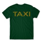 Taxi Bottle Green Men's Tee for Taxi Driver, Work