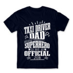 Taxi Driver dad Navy Men's Tee for Taxi Driver, Work