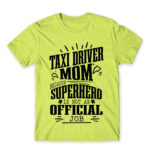 Taxi Driver mom Apple Green Men's Tee for Taxi Driver, Work