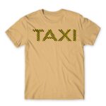 Taxi Sand Men's Tee for Taxi Driver, Work