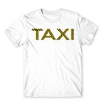 Taxi White Men's Tee for Taxi Driver, Work