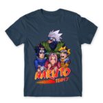 Team 7 – Naruto Denim Men's Tee for Anime, Naruto