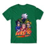 Team 7 – Naruto Kelly Green Men's Tee for Anime, Naruto
