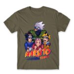 Team 7 – Naruto Zinc Men's Tee for Anime, Naruto