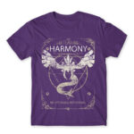 Team Harmony Dark Purple Men's Tee for Anime, Pokemon