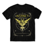 Team Instinct Black Men's T-shirt for Anime, Pokemon