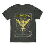 Team Instinct Dark Grey Men's Tee for Anime, Pokemon