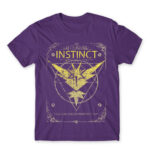 Team Instinct Dark Purple Men's Tee for Anime, Pokemon