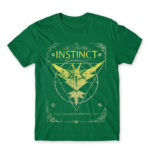 Team Instinct Kelly Green Men's T-shirt for Anime, Pokemon