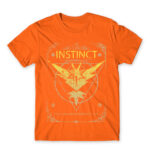 Team Instinct Orange Men's T-shirt for Anime, Pokemon