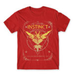Team Instinct Red Men's Tee for Anime, Pokemon