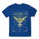 Team Instinct Royal Blue Men's Tee for Anime, Pokemon