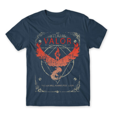 Team Valor Denim Men's Tee for Anime, Pokemon