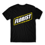 The best florist in the galaxy Black Men's Tee for Florist, Work
