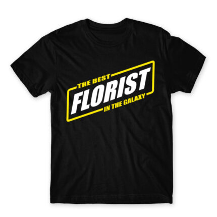 The best florist in the galaxy Black Men's Tee for Florist, Work