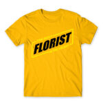 The best florist in the galaxy Gold Men's T-shirt for Florist, Work