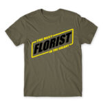 The best florist in the galaxy Zinc Men's Tee for Florist, Work