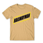 The best railwayman in the galaxy Sand Men's T-shirt for Train Conductor, Work