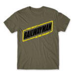 The best railwayman in the galaxy Zinc Men's T-shirt for Train Conductor, Work