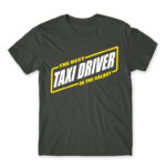 The Best Taxi driver in the Galaxy Dark Grey Men's T-shirt for Taxi Driver, Work