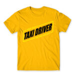 The Best Taxi driver in the Galaxy Gold Men's T-shirt for Taxi Driver, Work
