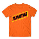 The Best Taxi driver in the Galaxy Orange Men's T-shirt for Taxi Driver, Work