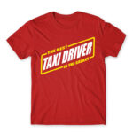 The Best Taxi driver in the Galaxy Red Men's T-shirt for Taxi Driver, Work