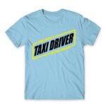 The Best Taxi driver in the Galaxy Sky Blue Men's T-shirt for Taxi Driver, Work