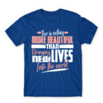 The best thing – obstetrician Royal Blue Men's T-shirt for Obstetrician, Work