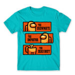 The dead body Atoll Blue Men's T-shirt for Gaming