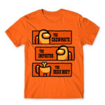 The dead body Orange Men's T-shirt for Gaming