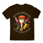 The florist is always cool Chocolate Men's T-shirt for Florist, Work