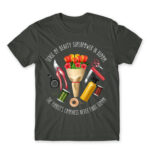The florist is always cool Dark Grey Men's Tee for Florist, Work