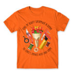 The florist is always cool Orange Men's Tee for Florist, Work