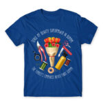 The florist is always cool Royal Blue Men's T-shirt for Florist, Work