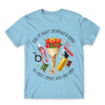 The florist is always cool Sky Blue Men's Tee for Florist, Work
