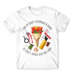 The florist is always cool White Men's T-shirt for Florist, Work