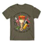 The florist is always cool Zinc Men's Tee for Florist, Work