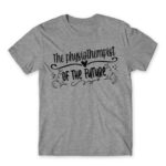 The Physical Therapist of the Future Grey Melange Men's T-shirt for Physiotherapist, Work