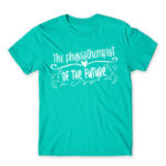 The Physical Therapist of the Future Turquoise Men's Tee for Physiotherapist, Work