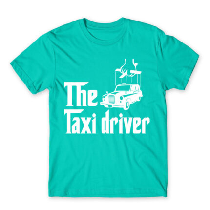 The Taxi Driver Turquoise Men's Tee for Taxi Driver, Work