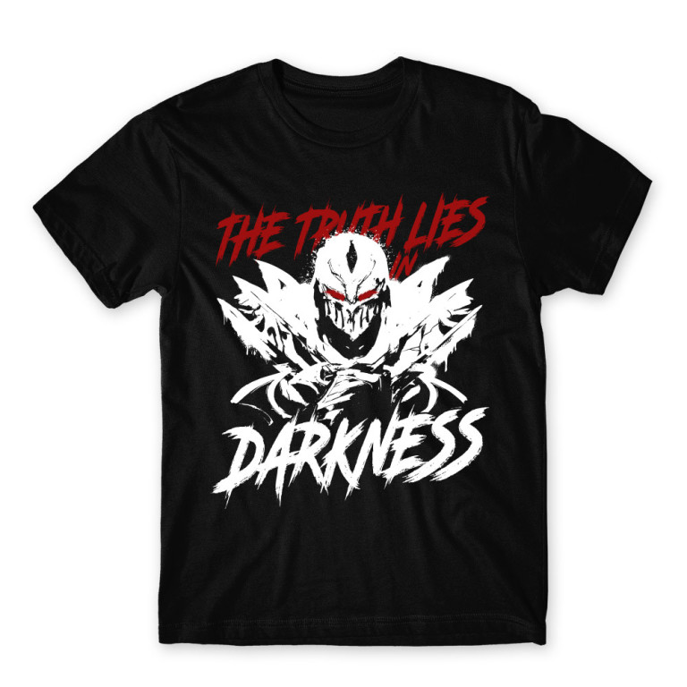 The Truth Lies in Darkness Black Men's Tee for Gaming, League Of Legends