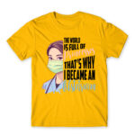 The world full of princess – obstetrician Gold Men's T-shirt for Obstetrician, Work