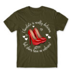 There are no calories in shoes Army Men's Tee for Funny, Shopping