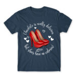 There are no calories in shoes Denim Men's Tee for Funny, Shopping
