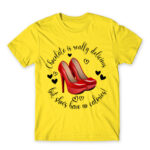 There are no calories in shoes Lemon Men's T-shirt for Funny, Shopping