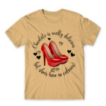 There are no calories in shoes Sand Men's T-shirt for Funny, Shopping