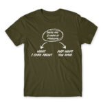 There are two kinds of problems Army Men's T-shirt for Badass, Funny