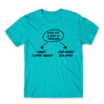 There are two kinds of problems Atoll Blue Men's Tee for Badass, Funny