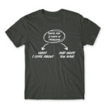 There are two kinds of problems Dark Grey Men's Tee for Badass, Funny